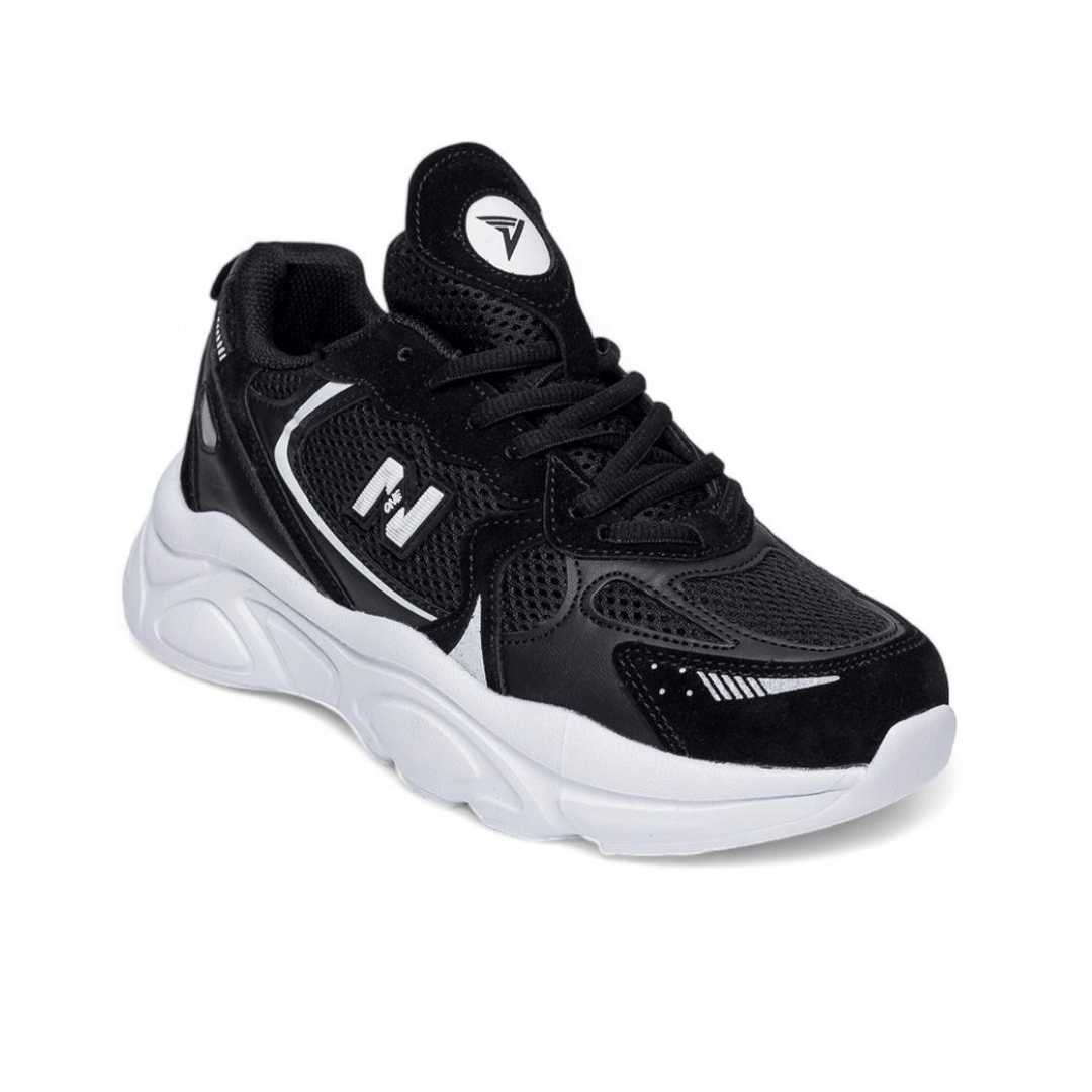 Boulder 1668 - Noir/Blanc - Pritshi Fashion