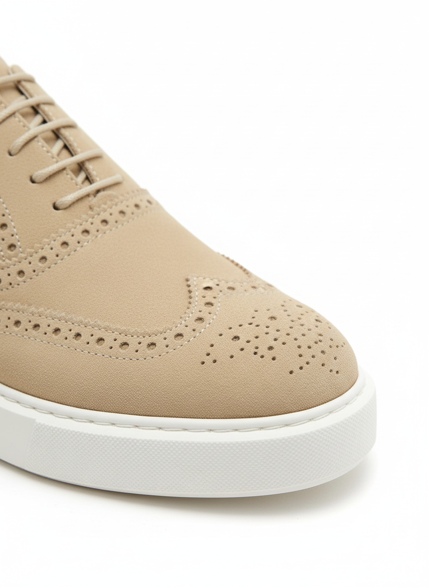 Girotti Beige toe brogue